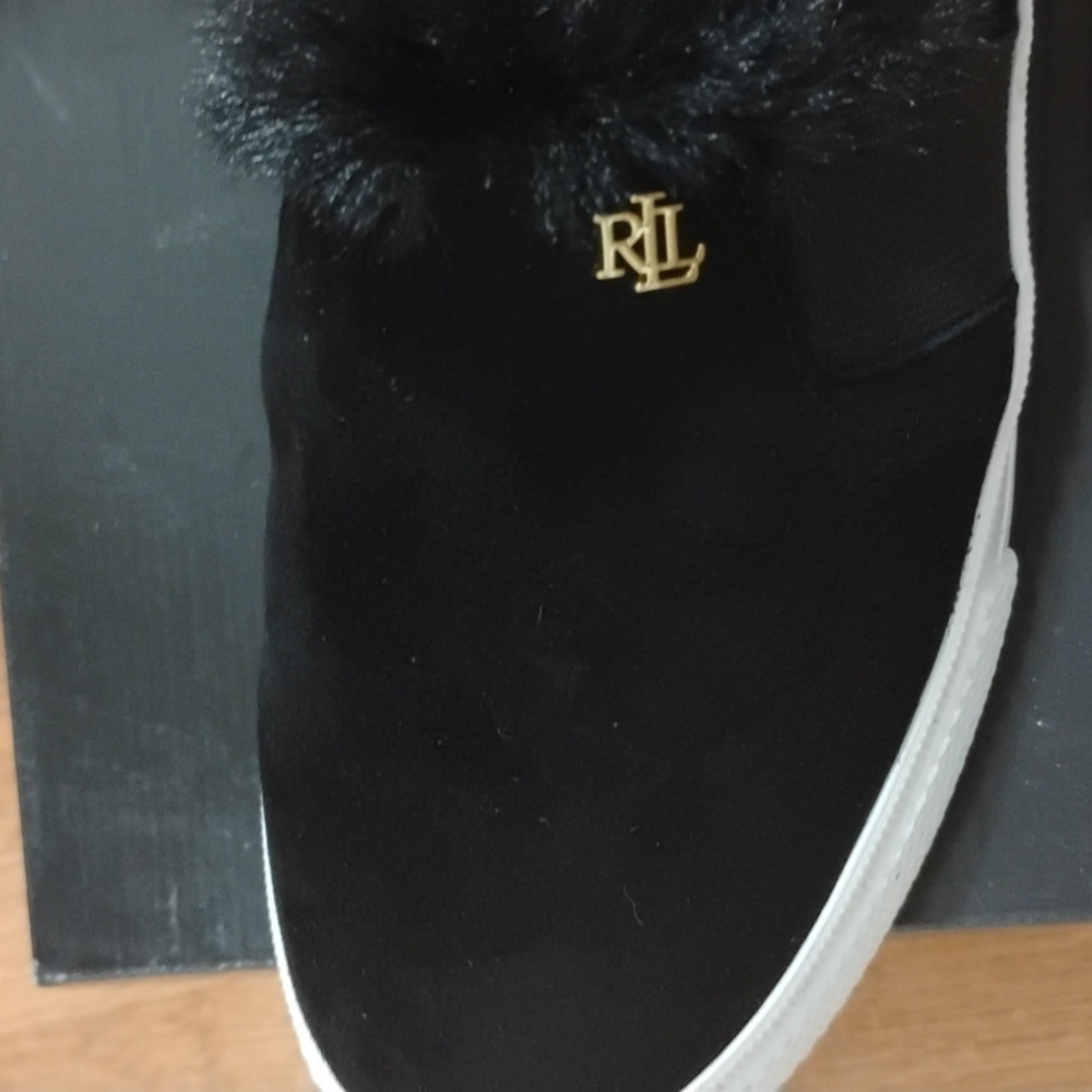 Lauren Ralph Lauren Black  Mules Size 6.5 - Picture 2 of 4